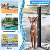 Faziango Solardusche Gartendusche 60L mit Abdeckhaube, Produktbild-Vorschau 7