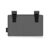 A gray organizer bag with black straps and clips, shown against a white background. Produktbild-Vorschau