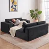 HOMCOM Modulaire U-vormige bank met slaapfunctie, 2 chaise Productafbeelding-voorbeeld 8