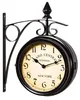 Monzana Orologio da Parete Stile Industriale Bifacciale Anteprima dell’immagine prodotto 1