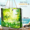 VOID Pusteblumen Wald Wiese Strandtasche Shopper 58x38x16cm Produktbild-Vorschau 2