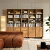 Minimalistisches Regal Hinoki 98 cm mit 2 Türen modernes Produktbild-Vorschau 1