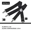 DonDon Hosenträger Herren extra stark - Hosenträger schwarz Produktbild-Vorschau 2