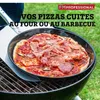 Plaque à pizza perforée ronde four et barbecue 32 cm FM Voir les images du produit 2