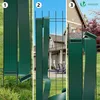 VOUNOT® Sichtschutzstreifen für Doppelstabmatten 75m x Produktbild-Vorschau 5