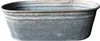Vintage Zink Blumenkasten Shabby Chic 51x24,5x18 cm mit Produktbild-Vorschau 1