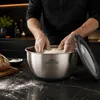 Camolo Profi Edelstahl Schüssel Set mit Deckel zum Backen, Produktbild-Vorschau 4