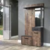 trendteam Garderobe Kompakt Smile Matera NB/Tabak Eiche NB Produktbild-Vorschau 9