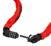 Kettenschloss Neopren 130cm 6mm Zahlen - rot Produktbild-Vorschau 14