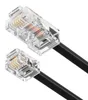 deleyCON 0,5m Telefonkabel RJ11 auf RJ45 Modularkabel - Produktbild-Vorschau 4