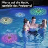 Solar-Wasserlicht 2er-Set, schwimmend, RGB-Farben, Produktbild-Vorschau 4