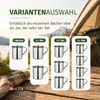 Sada 4 nerezových hrnčekov Moritz, objem 200 ml, s rúčkou – Náhľad obrázku produktu 8