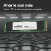 SSD    480GB Crucial M.2(2280)  E100 Gen4 NVMe PCIe intern Podgląd zdjęcia produktu 9