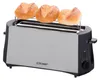 Cloer 3710, 4 krajíců, Černá, Broušená ocel, Kov, 1380 W, Náhled obrázku produktu 7