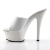 KISS-201 Damen Slipper von Pleaser, Weiß  , EU 41, US 11 Produktbild-Vorschau 3