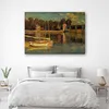 Leinwandbild brücke bei argenteuil - c. monet reproduktion Produktbild-Vorschau 2
