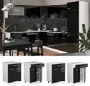 Meuble cuisine Vicco R-Line Noir Haute brillance 60cm avec Voir les images du produit 3