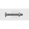 Schlossschraube mit Mutter DIN 603 M5 x 30 mm Edelstahl A2 Produktbild-Vorschau 2