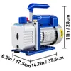 VEVOR vakuová pumpa 3CFM 1/4HP Vakuová pumpa 220 V Vakuová Náhled obrázku produktu 8