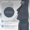 ECD Germany Moai hlava Rapa Nui 53,5 cm vysoká, šedá, z Náhled obrázku produktu 3