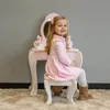 Bandits & Angels Kinderschminktisch Julia Weiß Rosa mit Produktbild-Vorschau 2