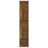 vidaXL Półka narożna dąb wędzony 33x33x164,5 cm materiał Podgląd zdjęcia produktu 13