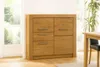Hochkommode Sideboard Wildeiche Schrank Anrichte Produktbild-Vorschau 2