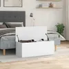 vidaXL Truhe Weiß 90x35x35 cm Holzwerkstoff Produktbild-Vorschau 2