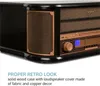 auna Belle Epoque 1908, retro stereo systém, gramofon, Náhled obrázku produktu 6