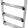 W'eau Poolleiter Muro 4 Stufen Edelstahl AISI 316 Silber Produktbild-Vorschau 4