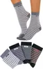 H.I.S. Basicsocken 4 -teilig grau-schwarz, Produktbild-Vorschau 1