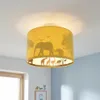 Olucia - SAFARI - Deckenleuchte für Kinderzimmer - Gelb Produktbild-Vorschau 9