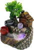 Mała fontanna Rockery z mgiełką LED, fontanna stołowa, Podgląd zdjęcia produktu 1