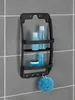 Badezimmerablage aus Kunststoff UNIVERSAL, bohrfreie Produktbild-Vorschau 4