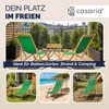 CASARIA® Sedia a Sdraio in Legno Acacia Pieghevole con Anteprima dell’immagine prodotto 7