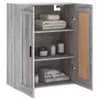 vidaXL Wandschrank Grau Sonoma 69,5x34x90 cm Holzwerkstoff Produktbild-Vorschau 5