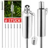 GARDEBRUK Gartenfackeln für Draußen Öl 6er Set 330ml Produktbild-Vorschau 1