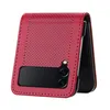 Handyhülle für Samsung Galaxy Z Flip 3 5G Leder Flip Produktbild-Vorschau 3