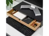 ELLOVEN Stojan na monitor se zásuvkou, antracitový IKEA Náhled obrázku produktu 4