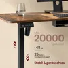 VASAGLE Höhenverstellbarer Schreibtisch elektrisch, L-förm, Produktbild-Vorschau 5