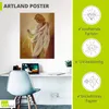 ARTland Poster Akt mit Tuch Größe: 45x60 cm Produktbild-Vorschau 3