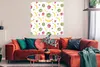 MuchoWow® Poster Obst - Aquarell - Weiß 100x100 cm - Produktbild-Vorschau 2