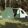vidaXL Tente familiale dôme 6 personnes Vert Étanche Voir les images du produit 3