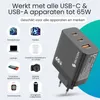 Siltcon® GaN USB-C Schnellladegerät 65W – 2x USB-C, USB-A, Produktbild-Vorschau 14