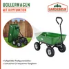 GARDEBRUK® Ruční vozík s funkcí sklápění Nosnost 300 kg 4 Náhled obrázku produktu 6