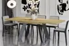 Endo-Moebel Table de salle à manger Como 130cm - 210cm Voir les images du produit 1
