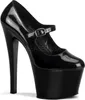 Pleaser USA - y Lack Plateau Pumps SKY-387 schwarz lack Gr. Produktbild-Vorschau 1