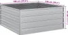 vidaXL Zahradní zvýšený záhon 100x100x45 cm Pozinkovaná Náhled obrázku produktu 7