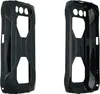 Two black phone cases are shown from different angles against a white background. Náhled obrázku produktu