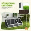 PawHut Enclos tortue maison tortue terrestre exterieur en Voir les images du produit 3